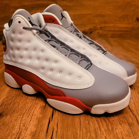 Nike Air Jordan 13 Retro Grey Toe 2014 GS Size 6Y DS 414574 126 Brand New - Picture 3 of 12